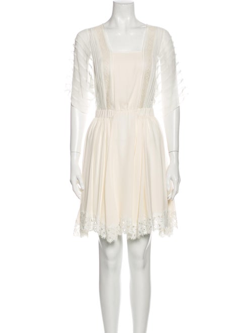Nina Ricci Silk Mini Dress