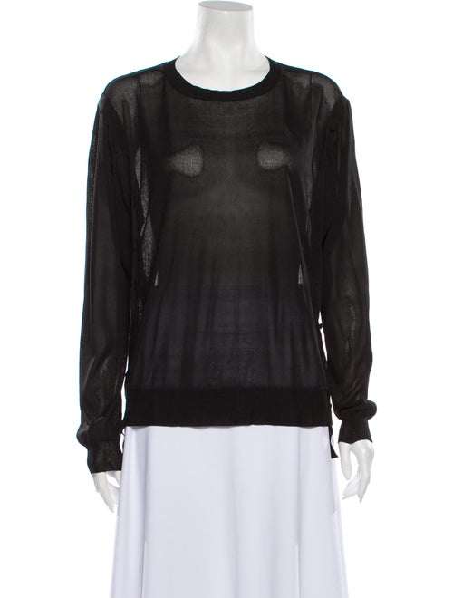 Nina Ricci Scoop Neck Sweater Black