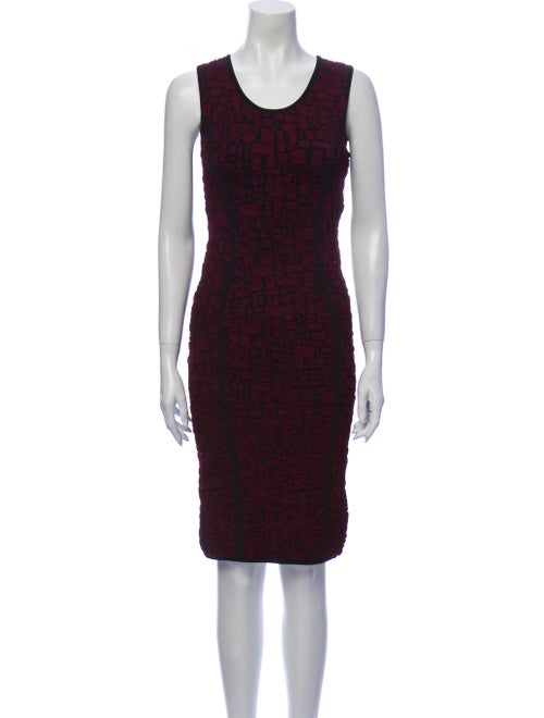 Nina Ricci Printed Knee-Length Dress