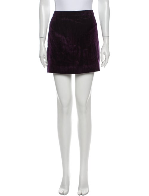 Nina Ricci Mini Skirt Purple
