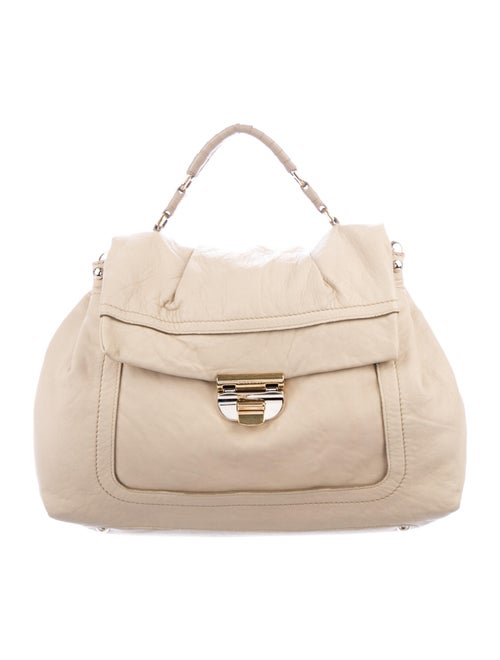 Nina Ricci Soft Leather Handle Bag Gold