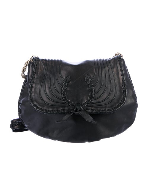 Nina Ricci Ondine Agneau Bag Black