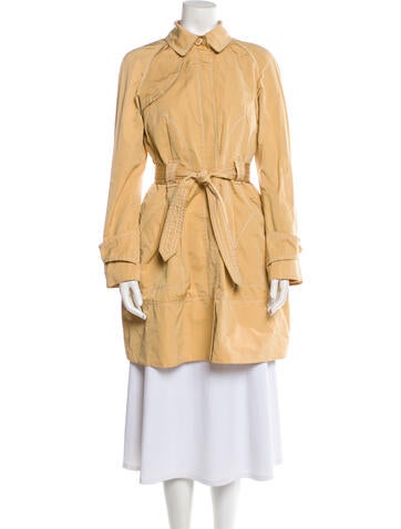 Nina Ricci Coats Vintage Late 1970's - Early 1980's Trench Coat Us6, Fr38 | M