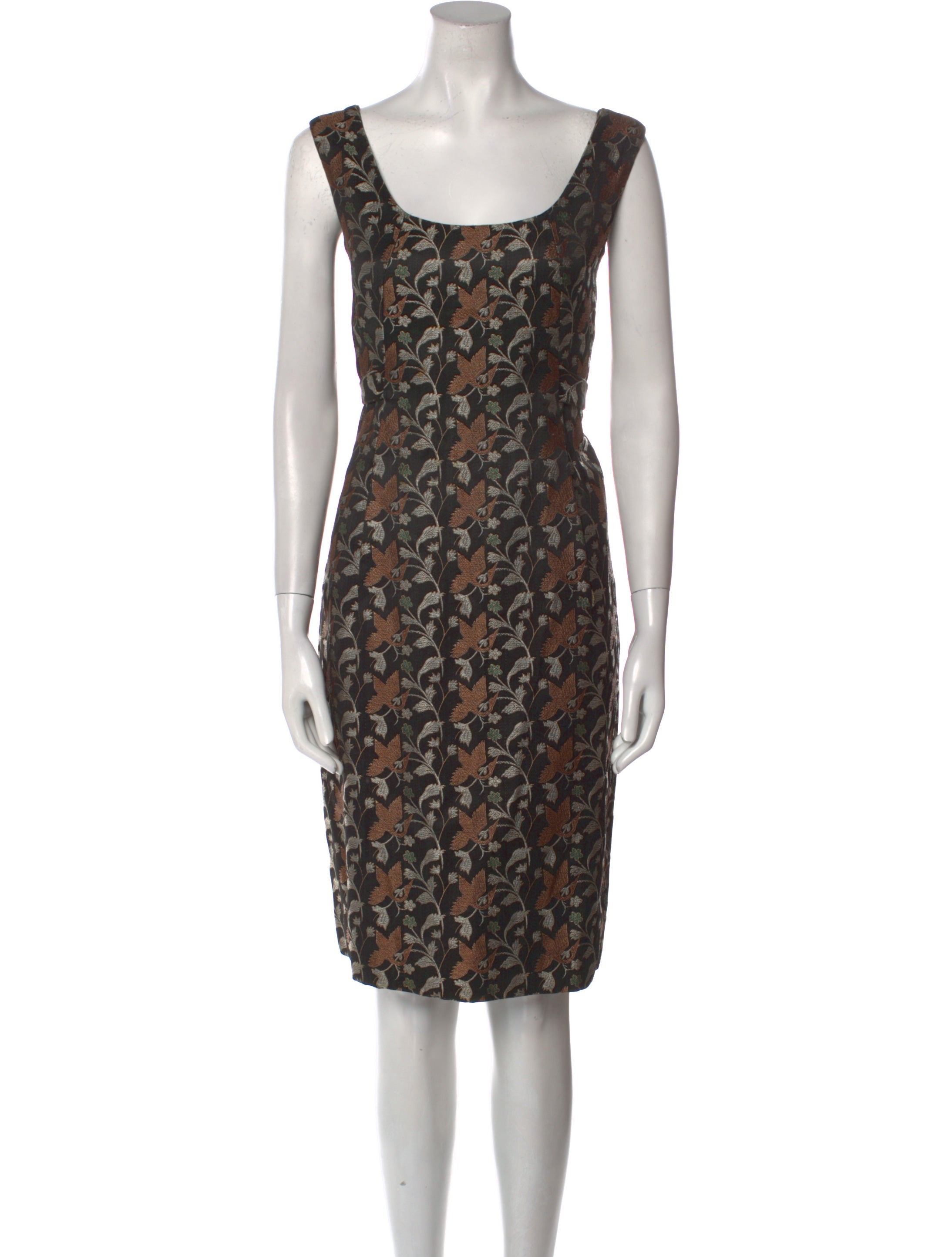 Nina Ricci Vintage Knee-Length Dress