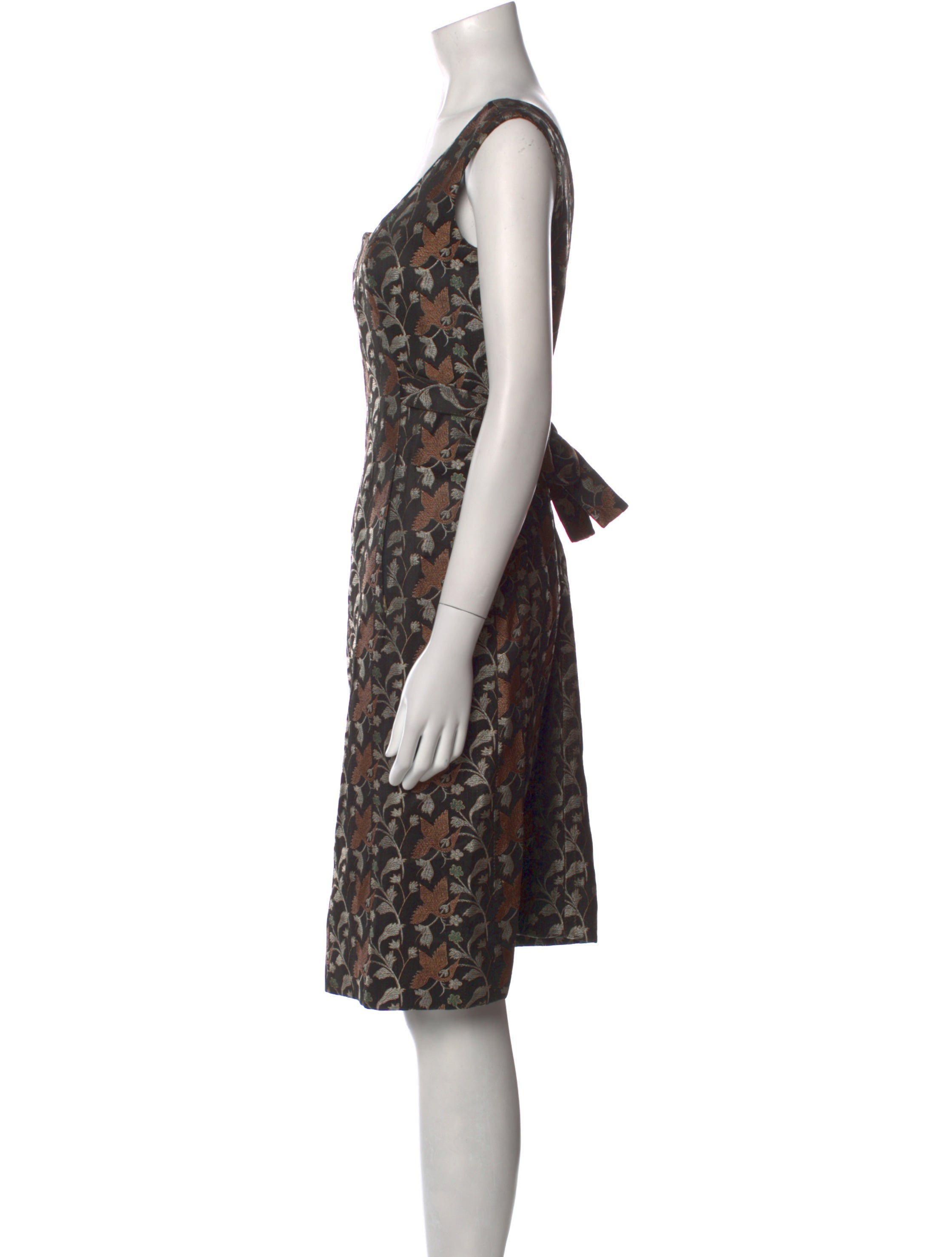 Nina Ricci Vintage Knee-Length Dress