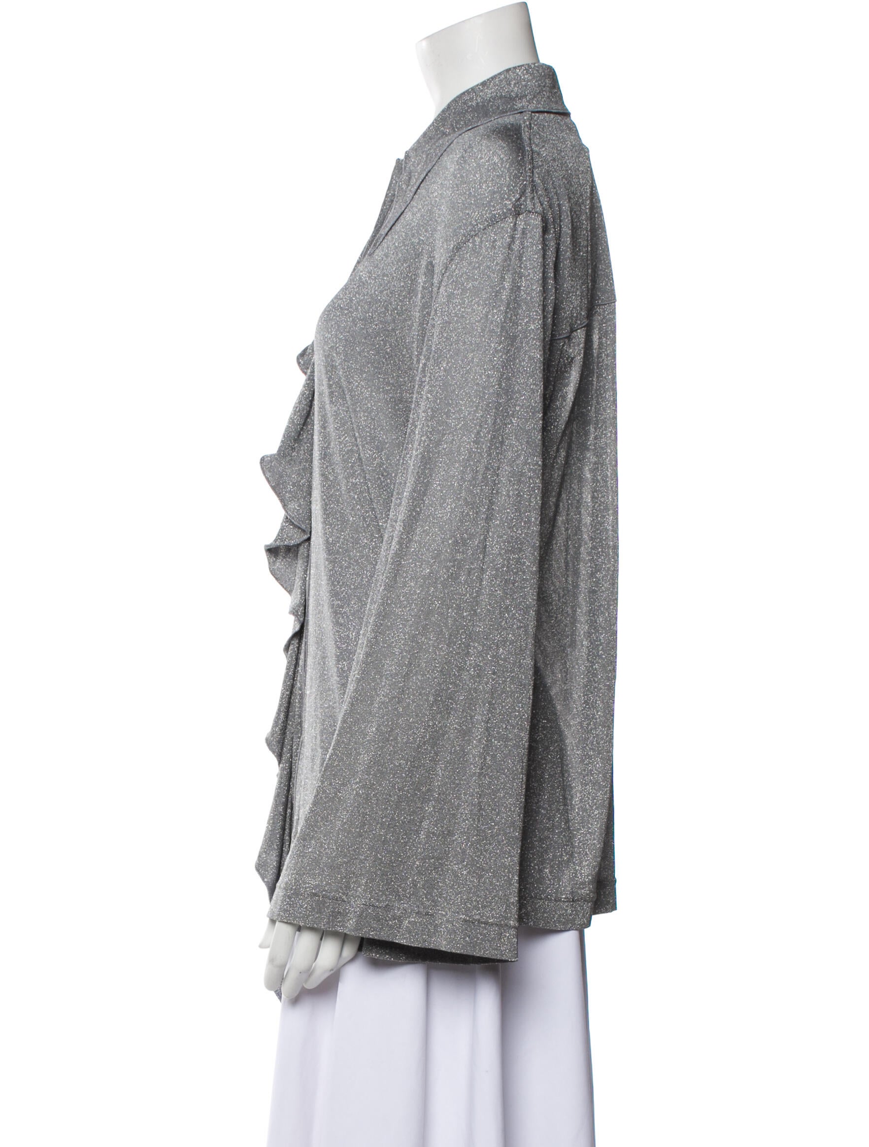 Nina Ricci Long Sleeve Button-Up Top