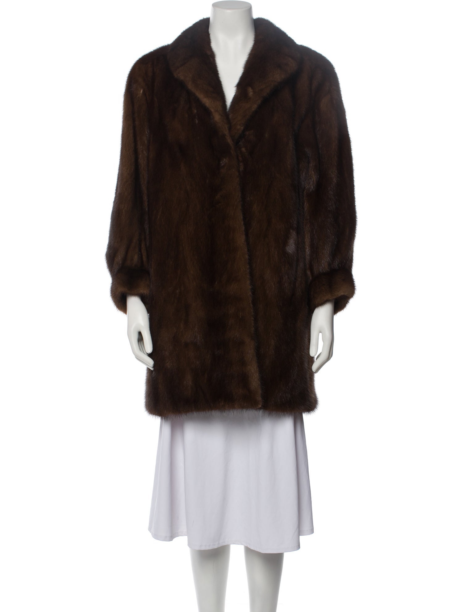 Nina Ricci Vintage 1970's Fur Coat