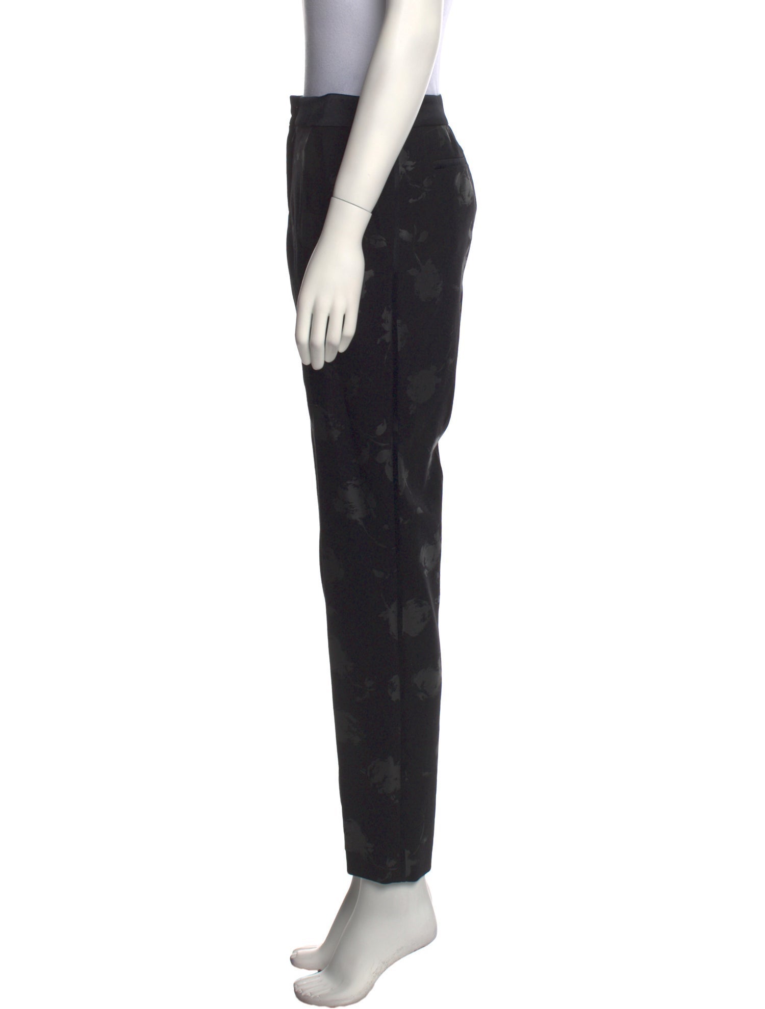 Nina Ricci Virgin Wool Straight Leg Pants