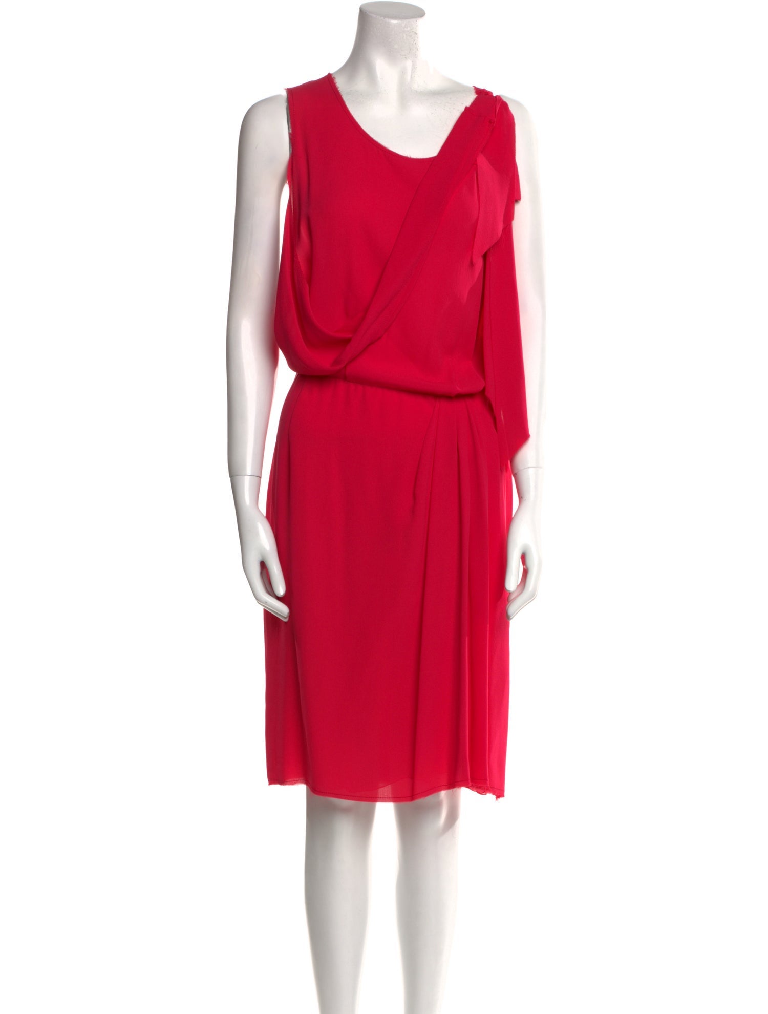 Nina Ricci Silk Knee-Length Dress w/ Tags