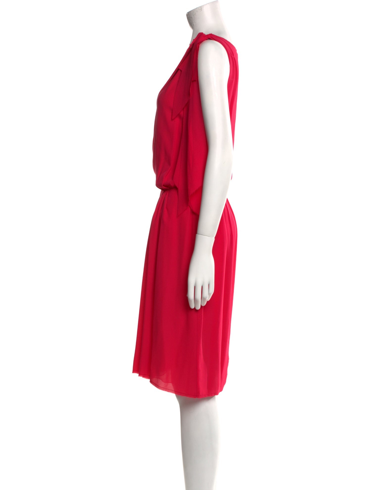Nina Ricci Silk Knee-Length Dress w/ Tags