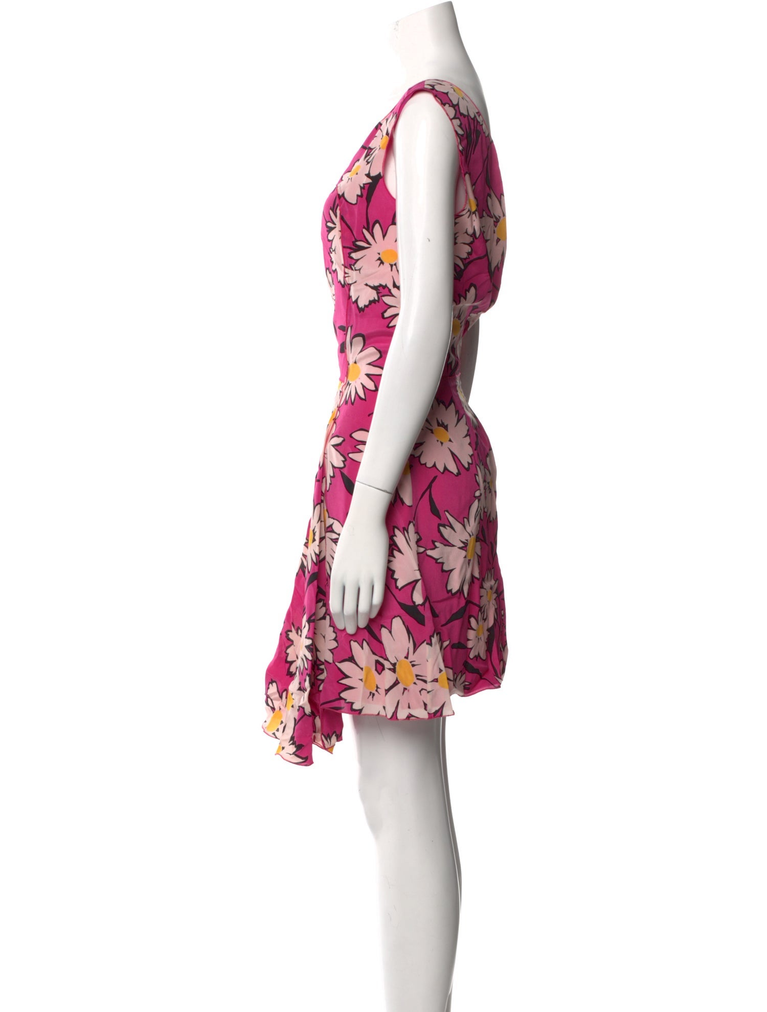 Nina Ricci Silk Knee-Length Dress