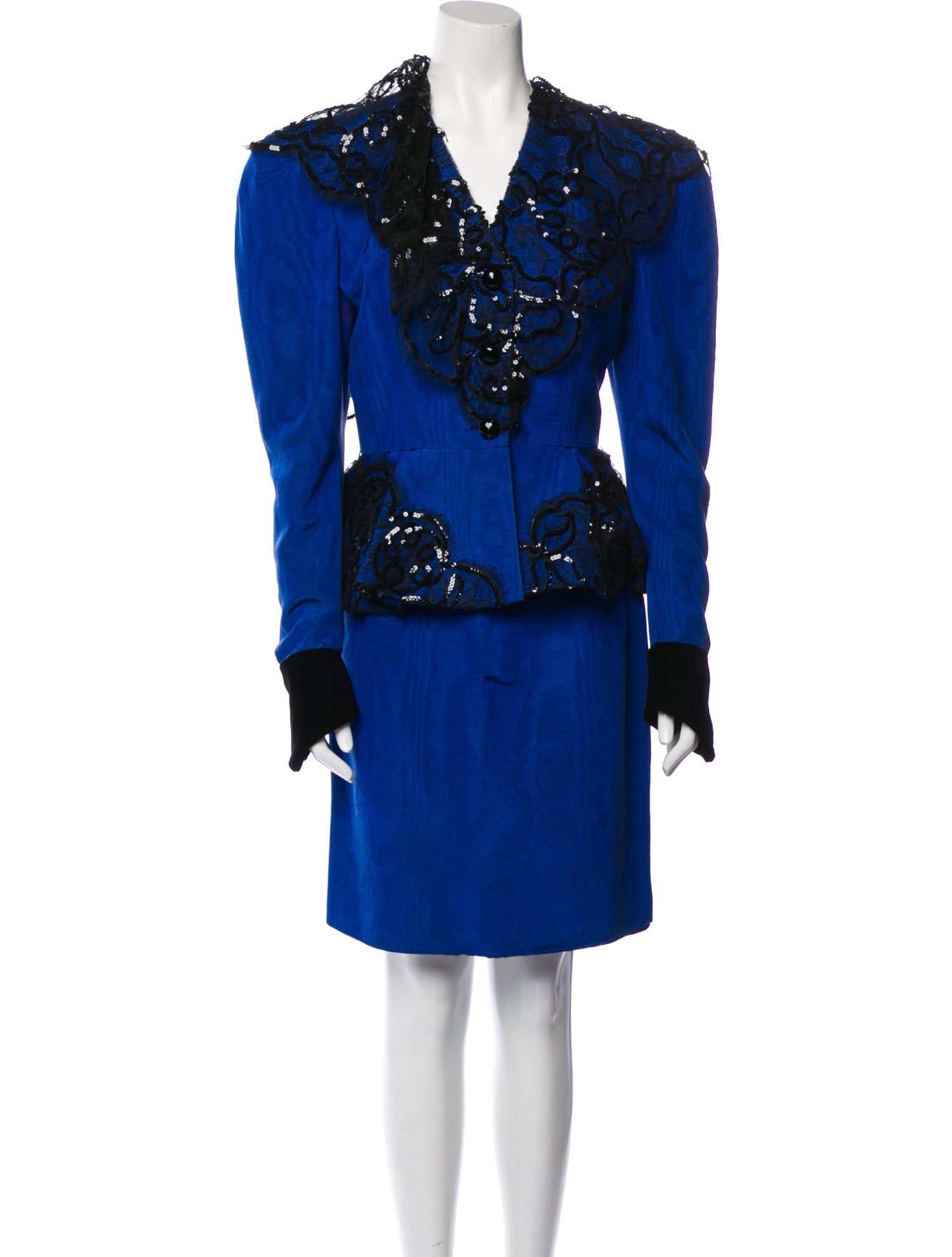 Nina Ricci Vintage 1980's Skirt Suit