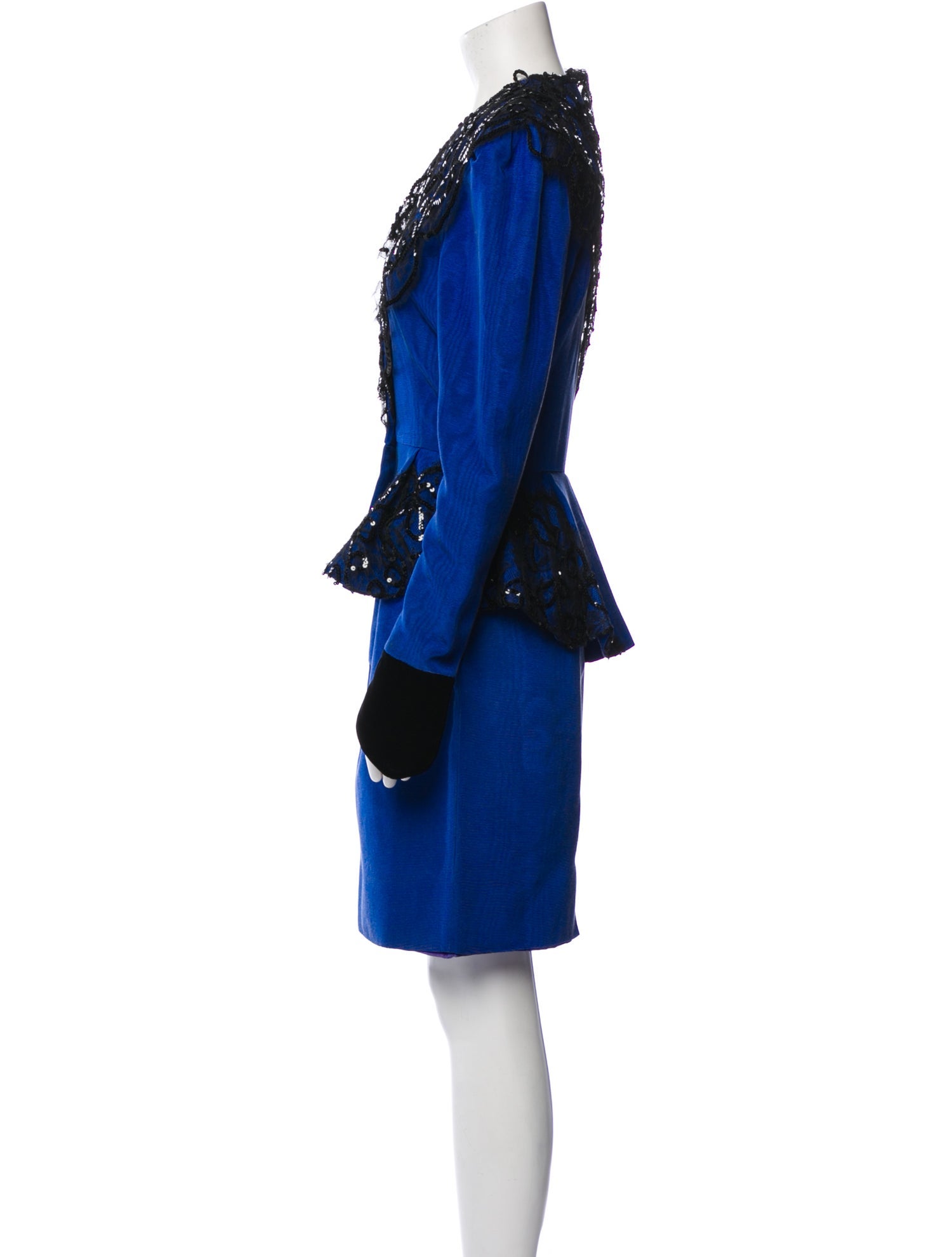 Nina Ricci Vintage 1980's Skirt Suit