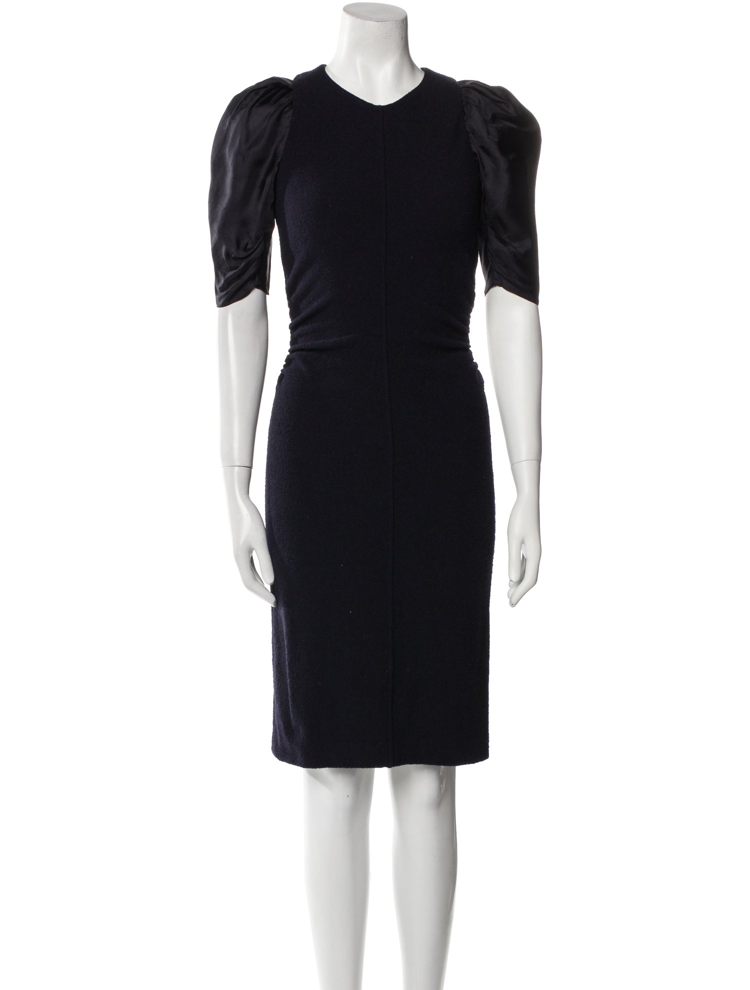 Nina Ricci Wool Knee-Length Dress