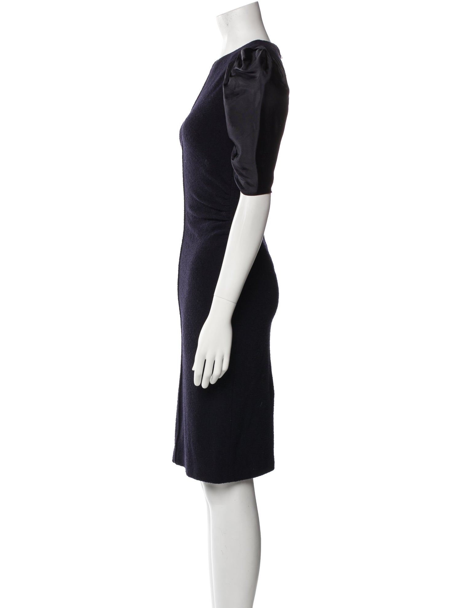 Nina Ricci Wool Knee-Length Dress