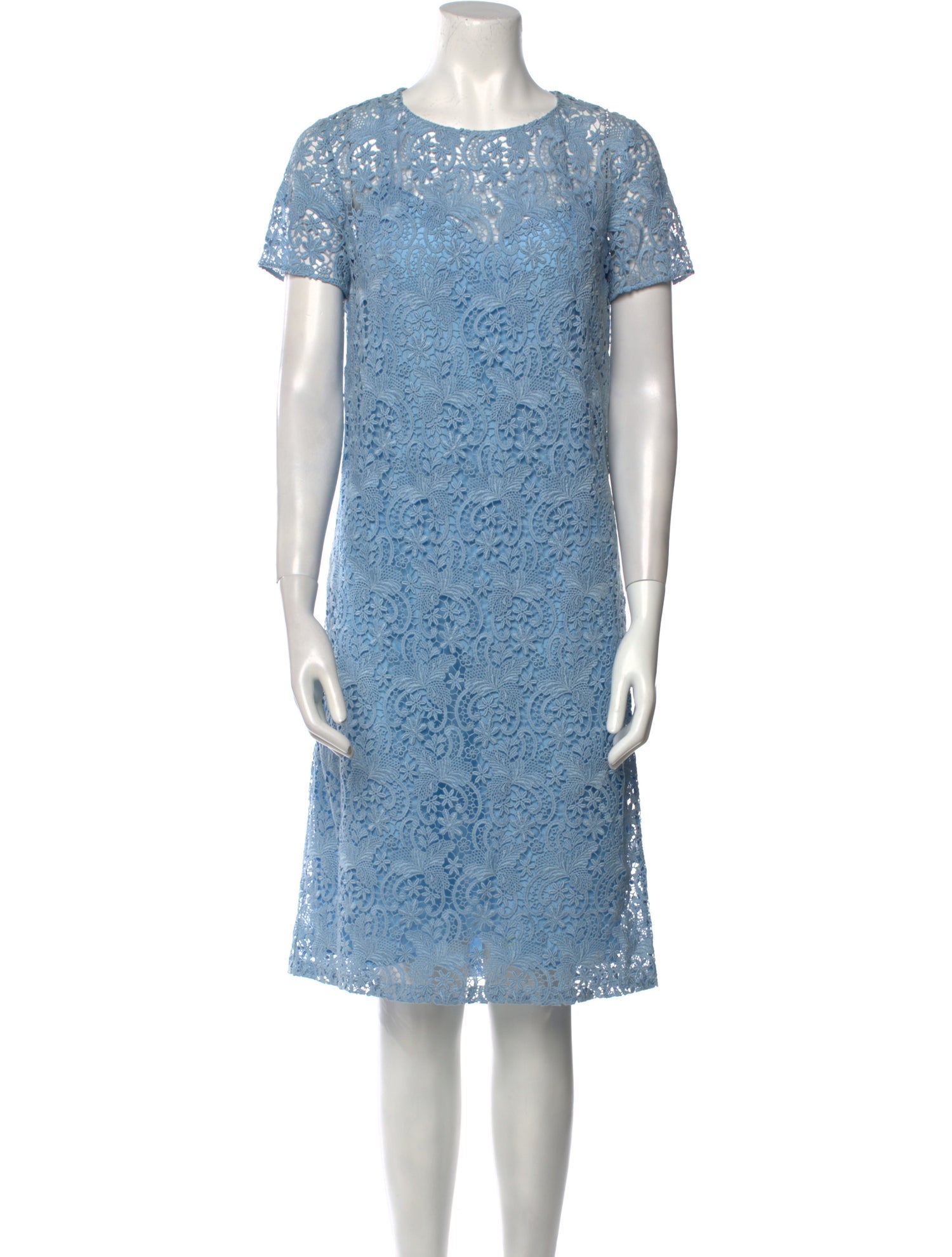 Nina Ricci Silk Knee-Length Dress