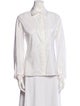 Nina Ricci Long Sleeve Button-Up Top