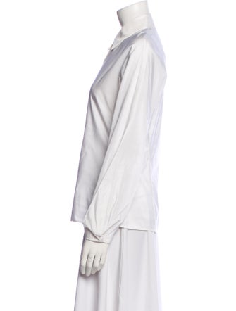Nina Ricci Long Sleeve Button-Up Top