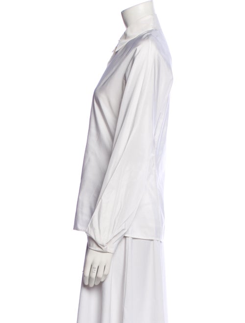 Nina Ricci Long Sleeve Button-Up Top