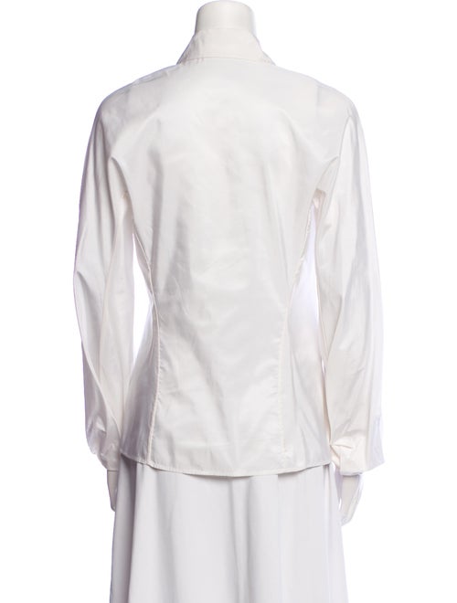 Nina Ricci Long Sleeve Button-Up Top