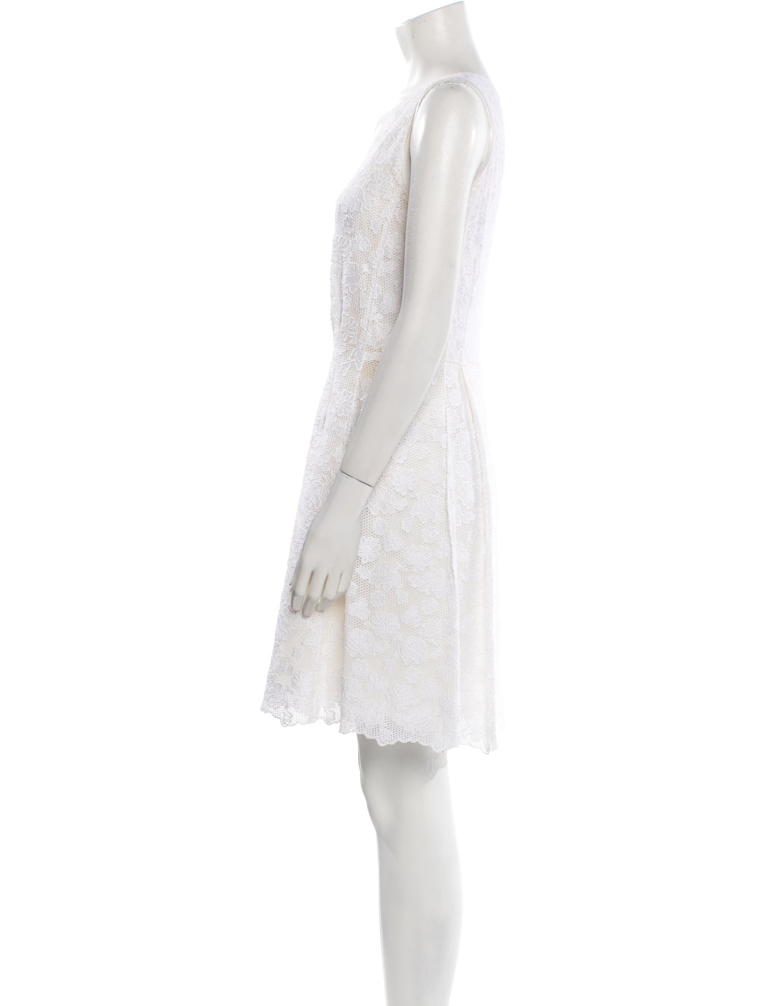 Nina Ricci Bateau Neckline Mini Dress