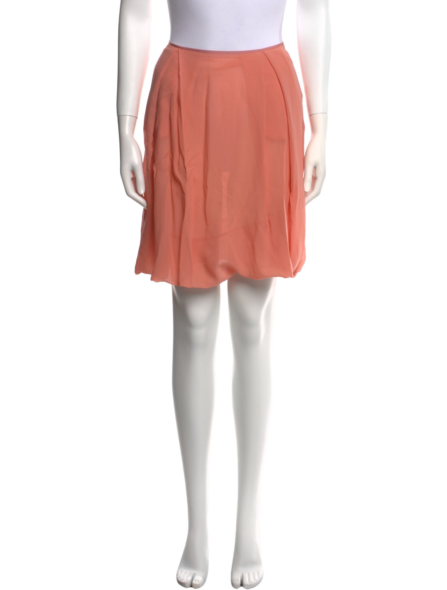 Nina Ricci Silk Mini Skirt