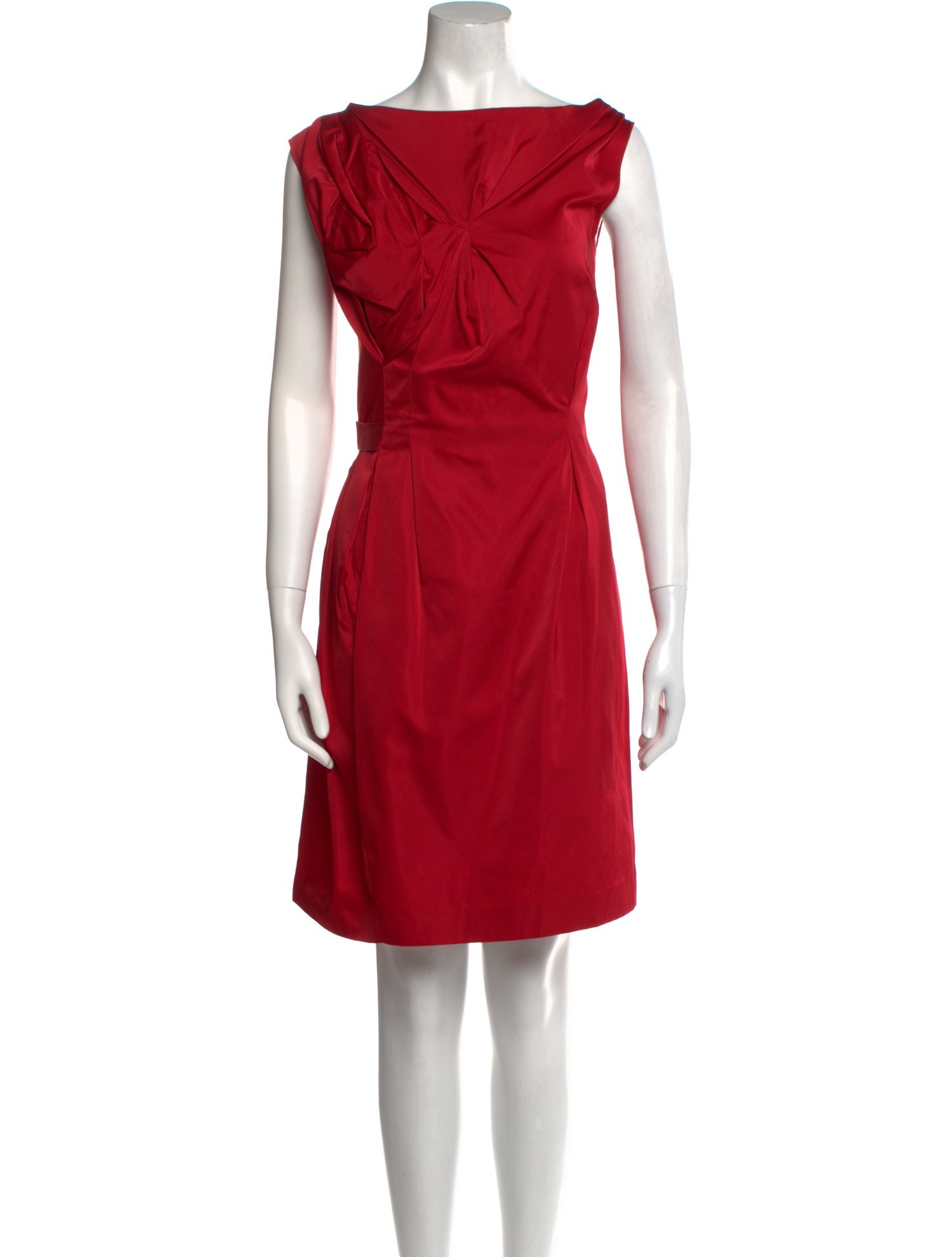 Nina Ricci Bateau Neckline Mini Dress