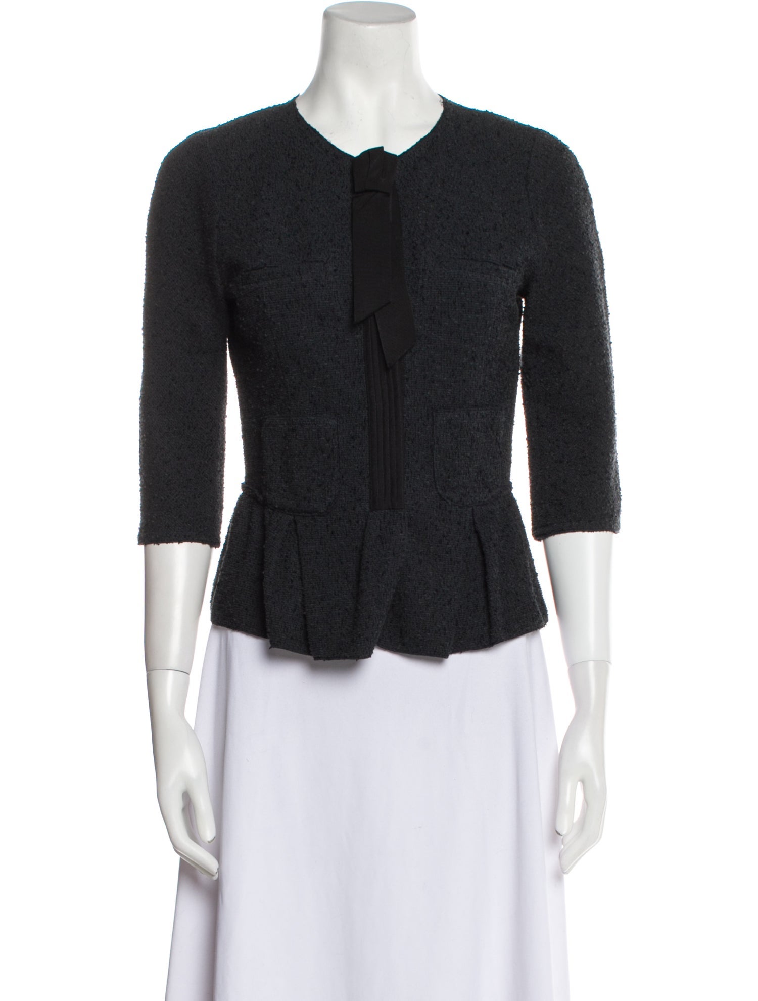 Nina Ricci Virgin Wool Evening Jacket