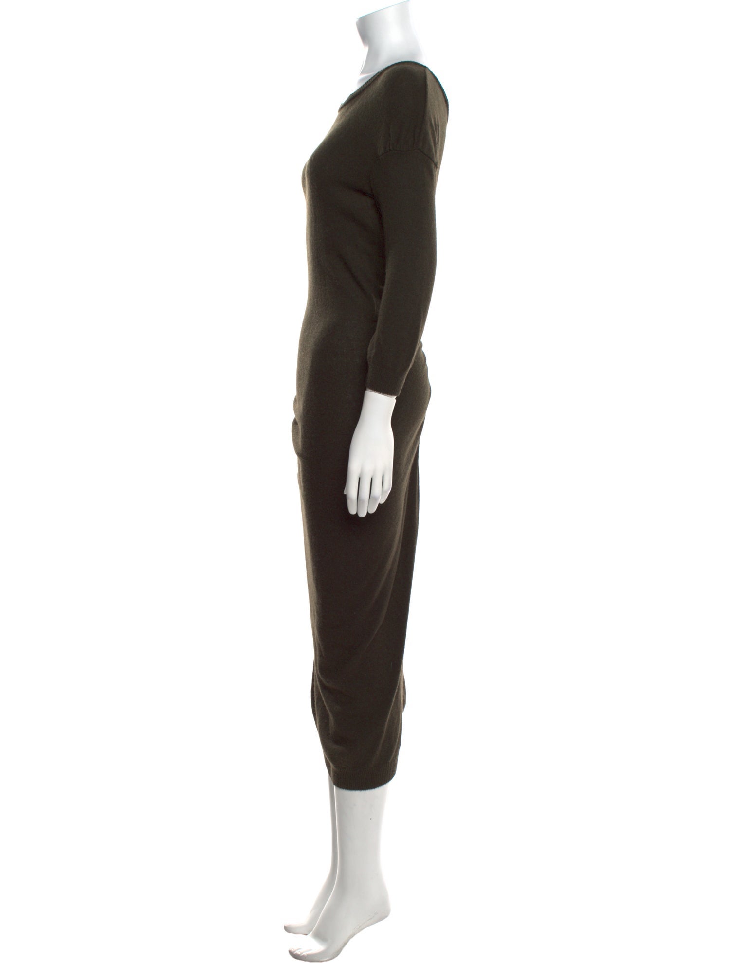 Nina Ricci Merino Wool Long Dress