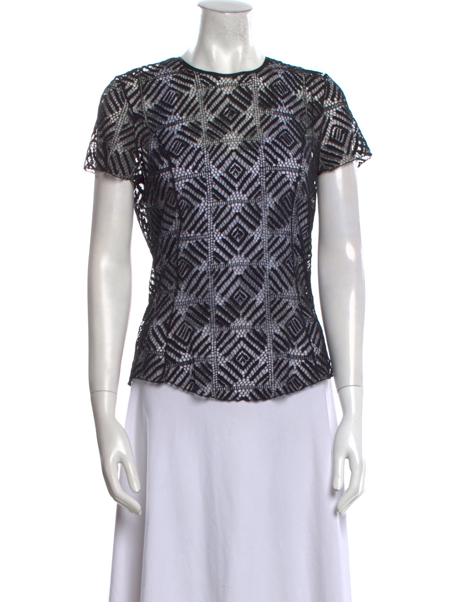 Nina Ricci Wool Printed T-Shirt