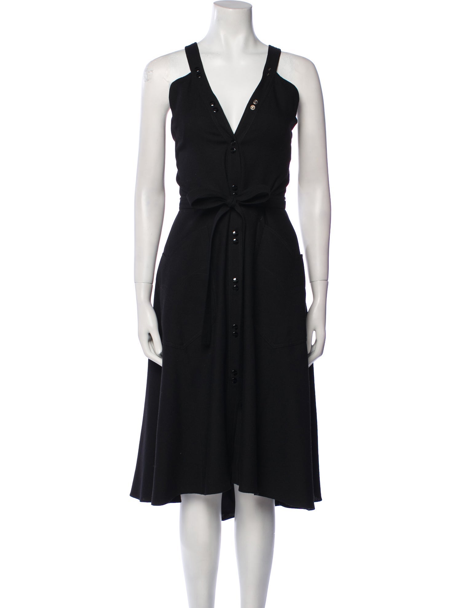 Nina Ricci Wool Midi Length Dress
