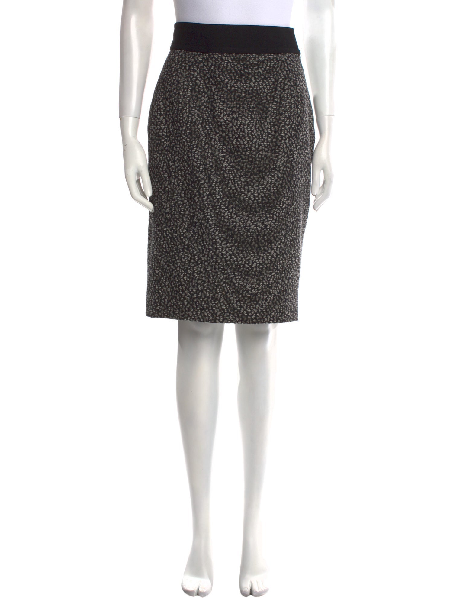 Nina Ricci Wool Knee-Length Skirt