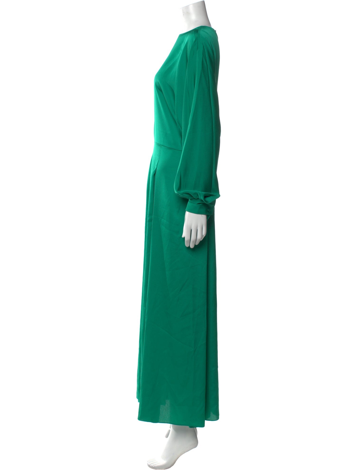 Nina Ricci Crew Neck Long Dress