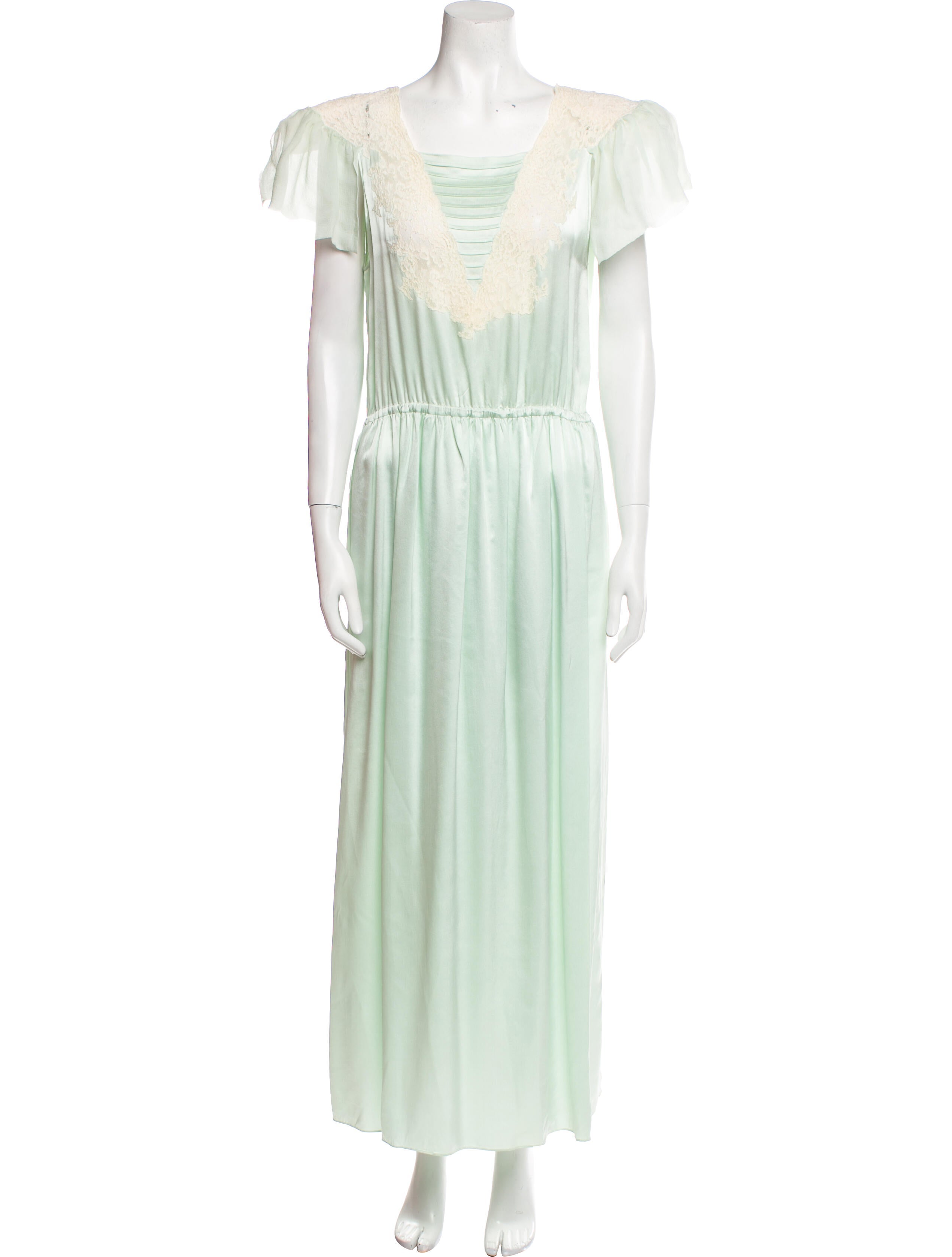 Nina Ricci Silk Long Dress