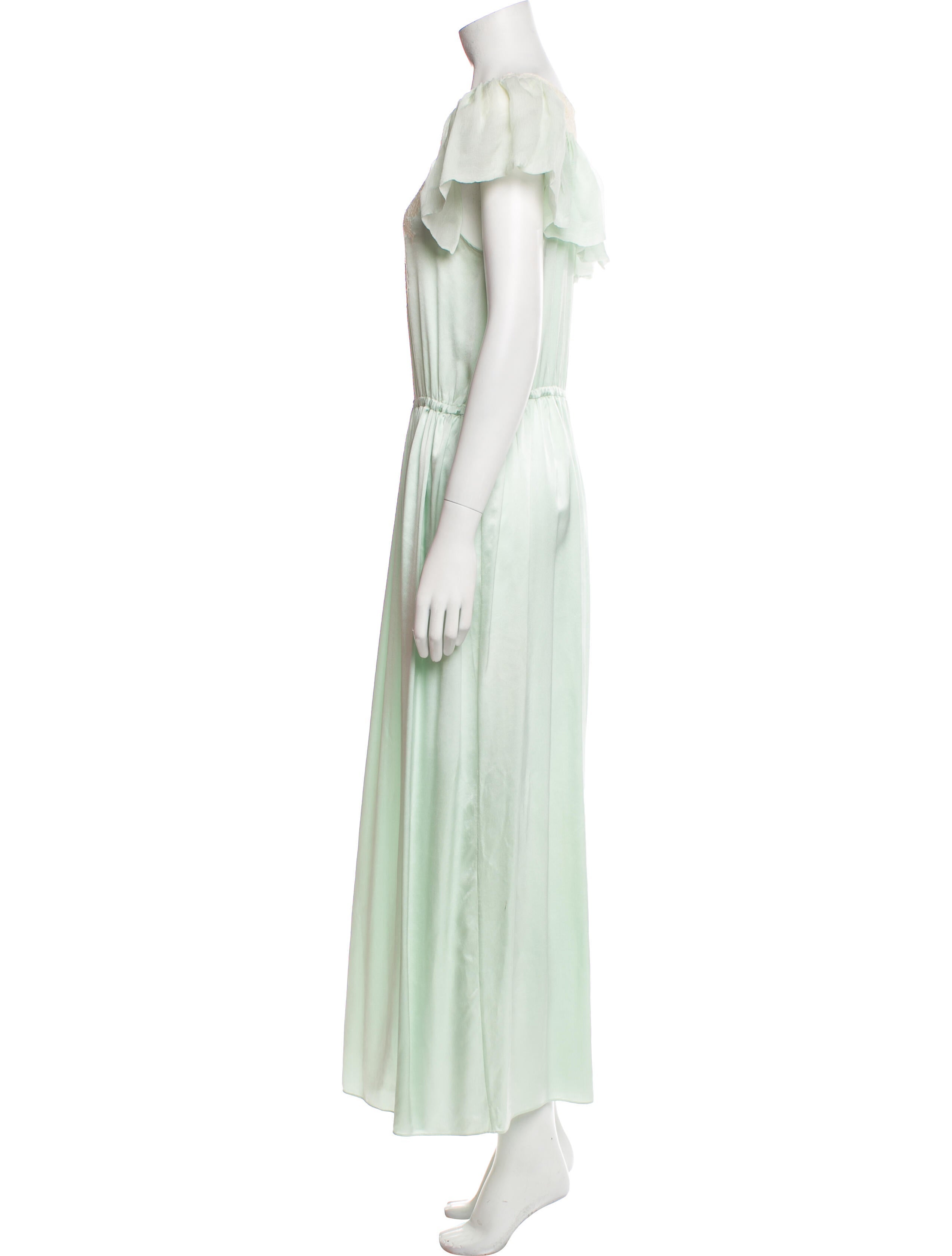 Nina Ricci Silk Long Dress
