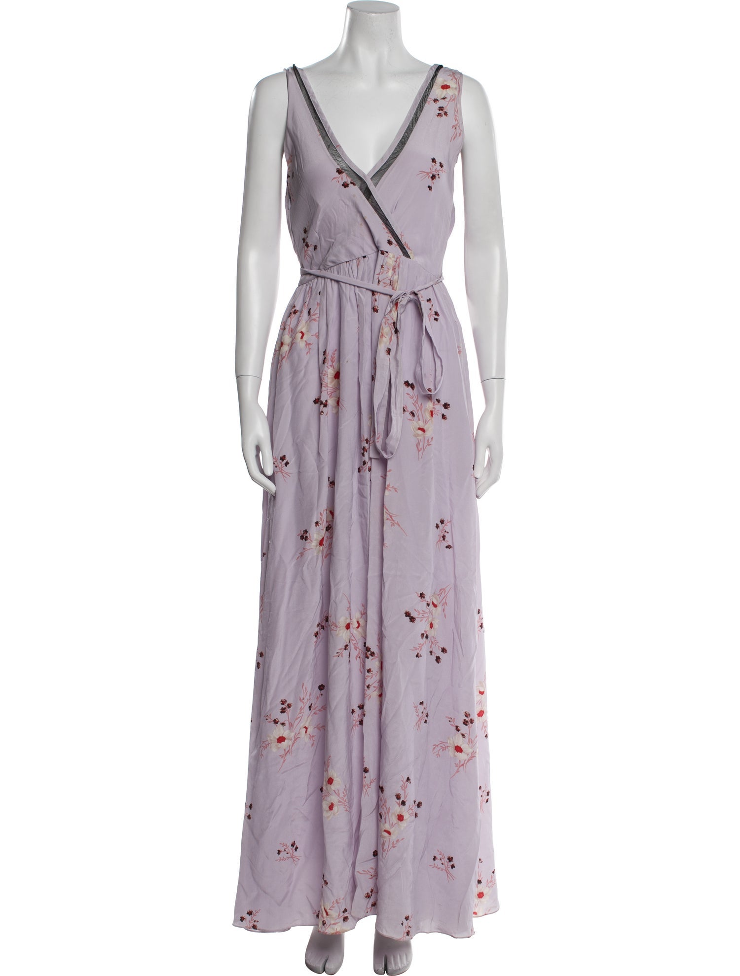 Nina Ricci Silk Long Dress