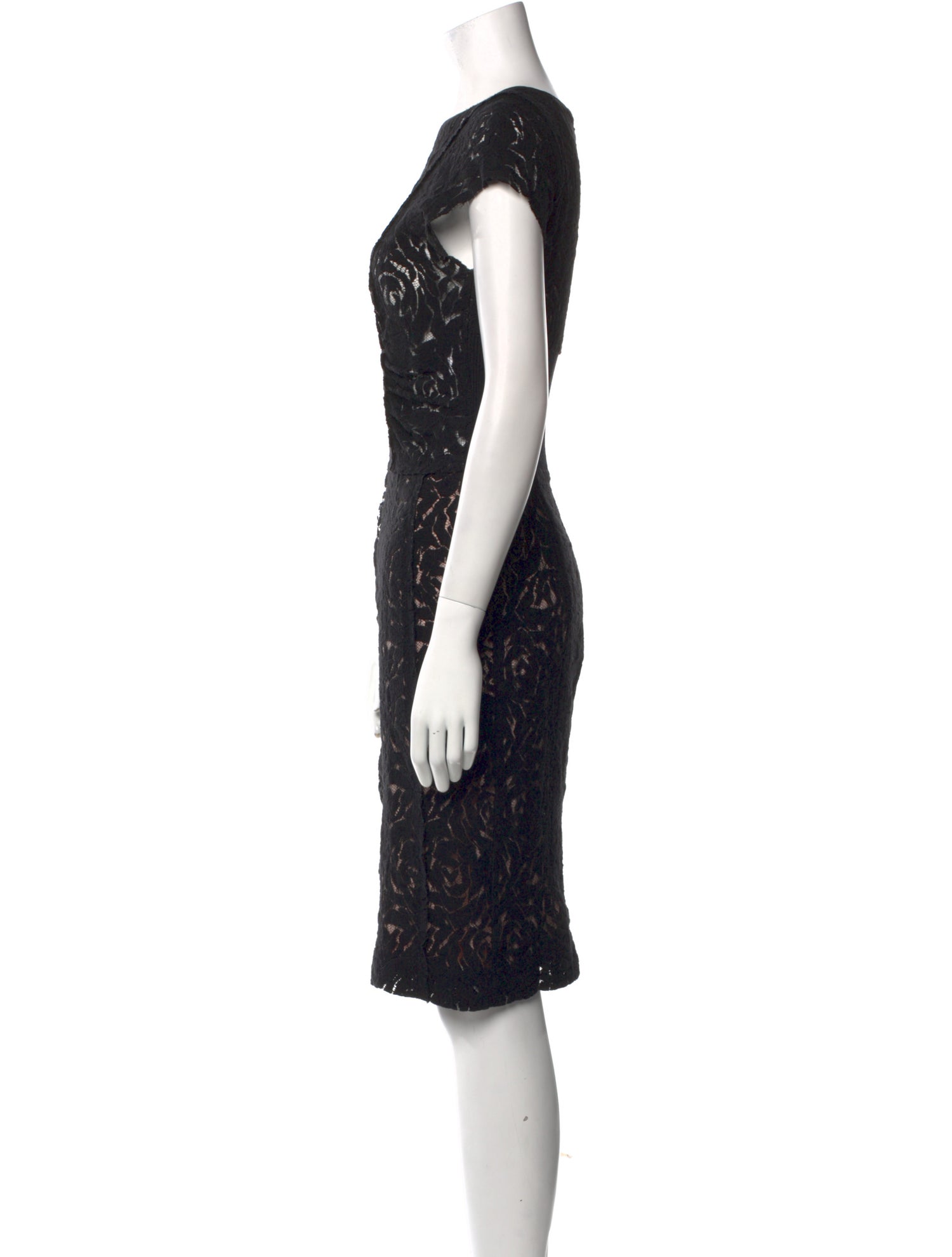 Nina Ricci Wool Knee-Length Dress