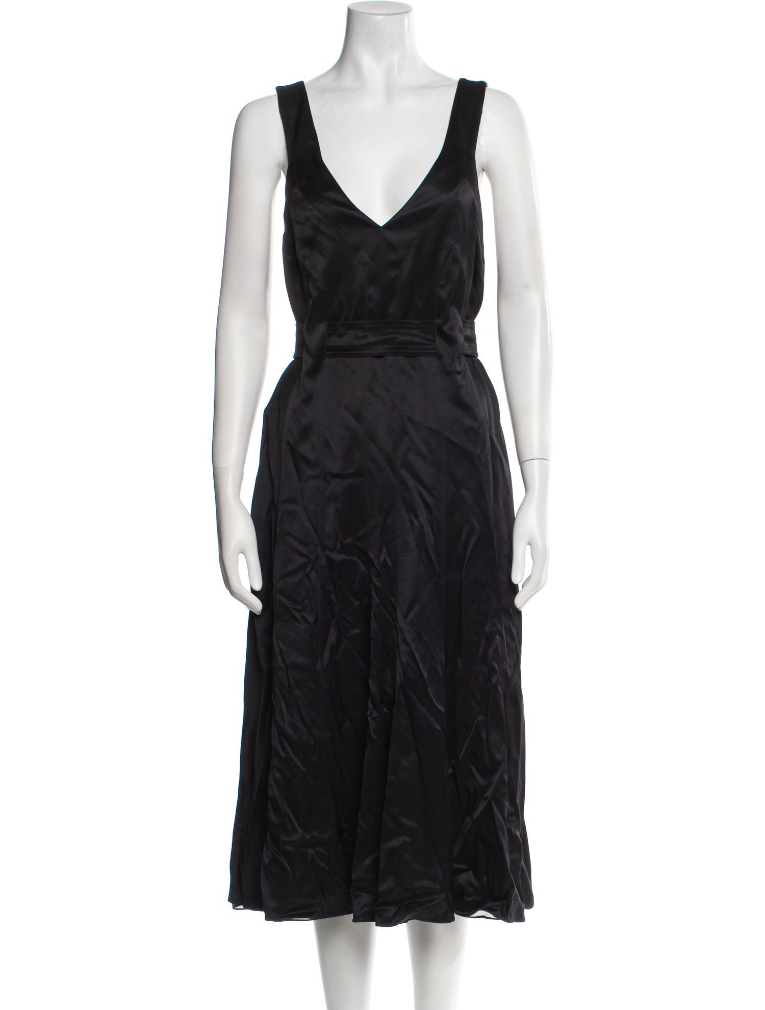 Nina Ricci Silk Midi Length Dress