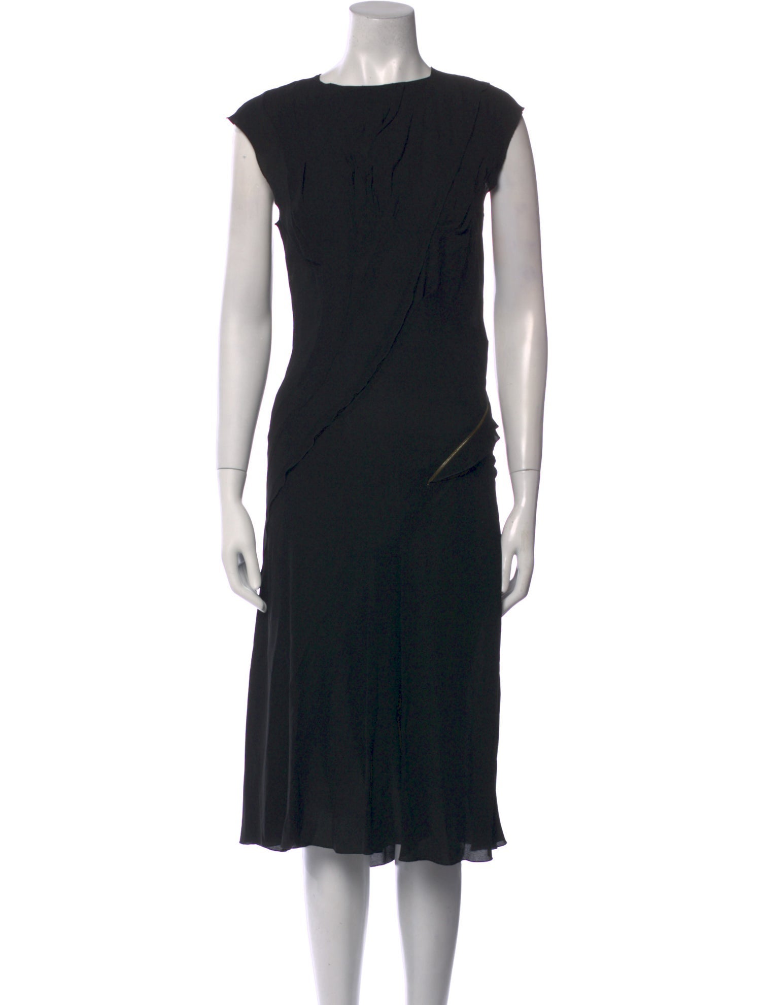 Nina Ricci Silk Midi Length Dress