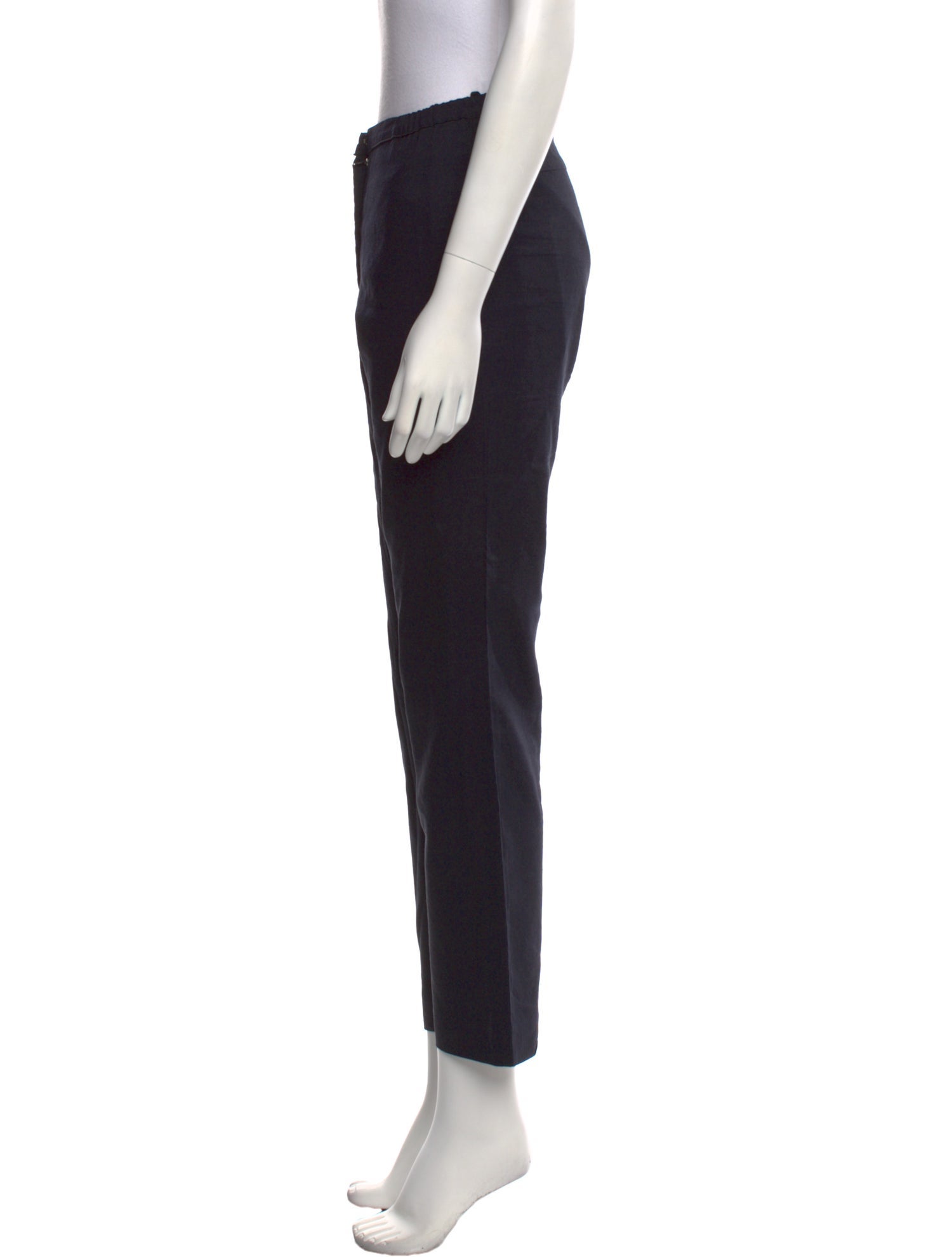 Nina Ricci Virgin Wool Straight Leg Pants