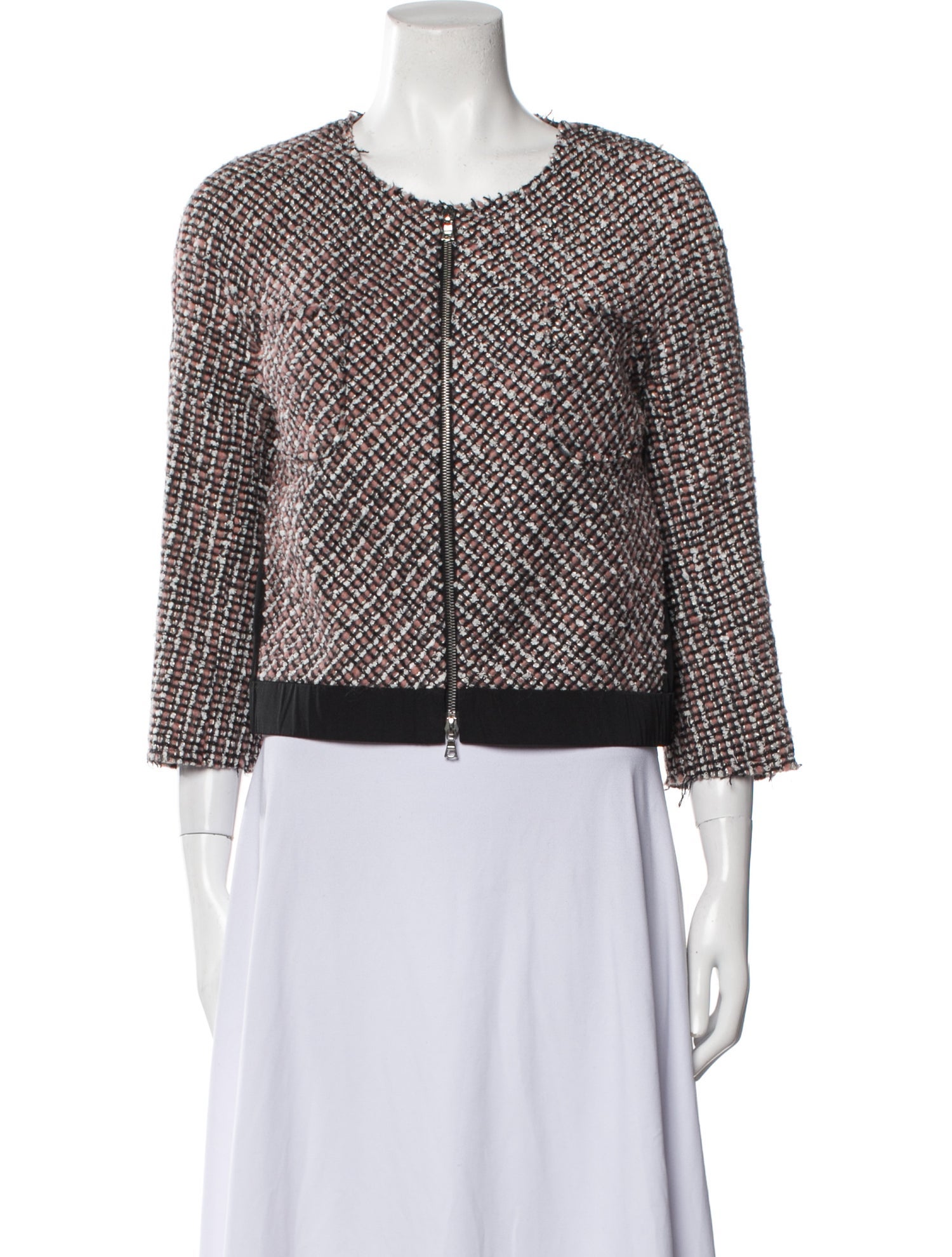 Nina Ricci Tweed Pattern Jacket