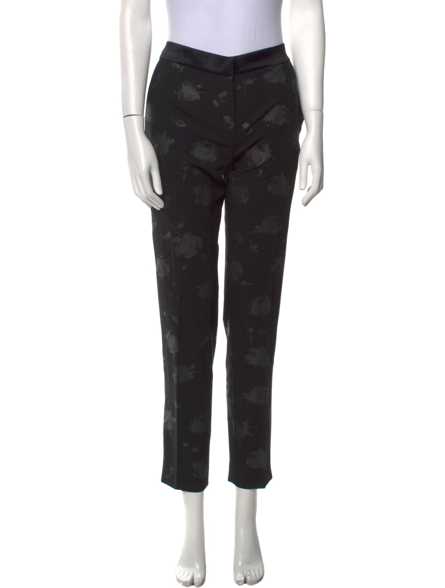 Nina Ricci Virgin Wool Straight Leg Pants