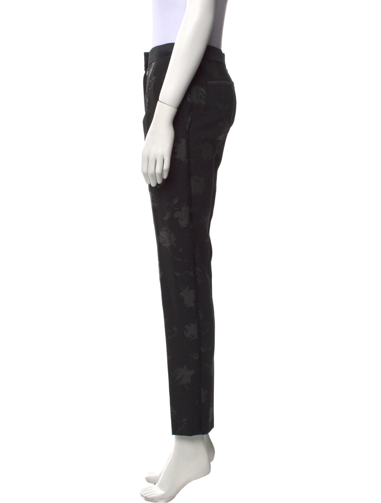 Nina Ricci Virgin Wool Straight Leg Pants