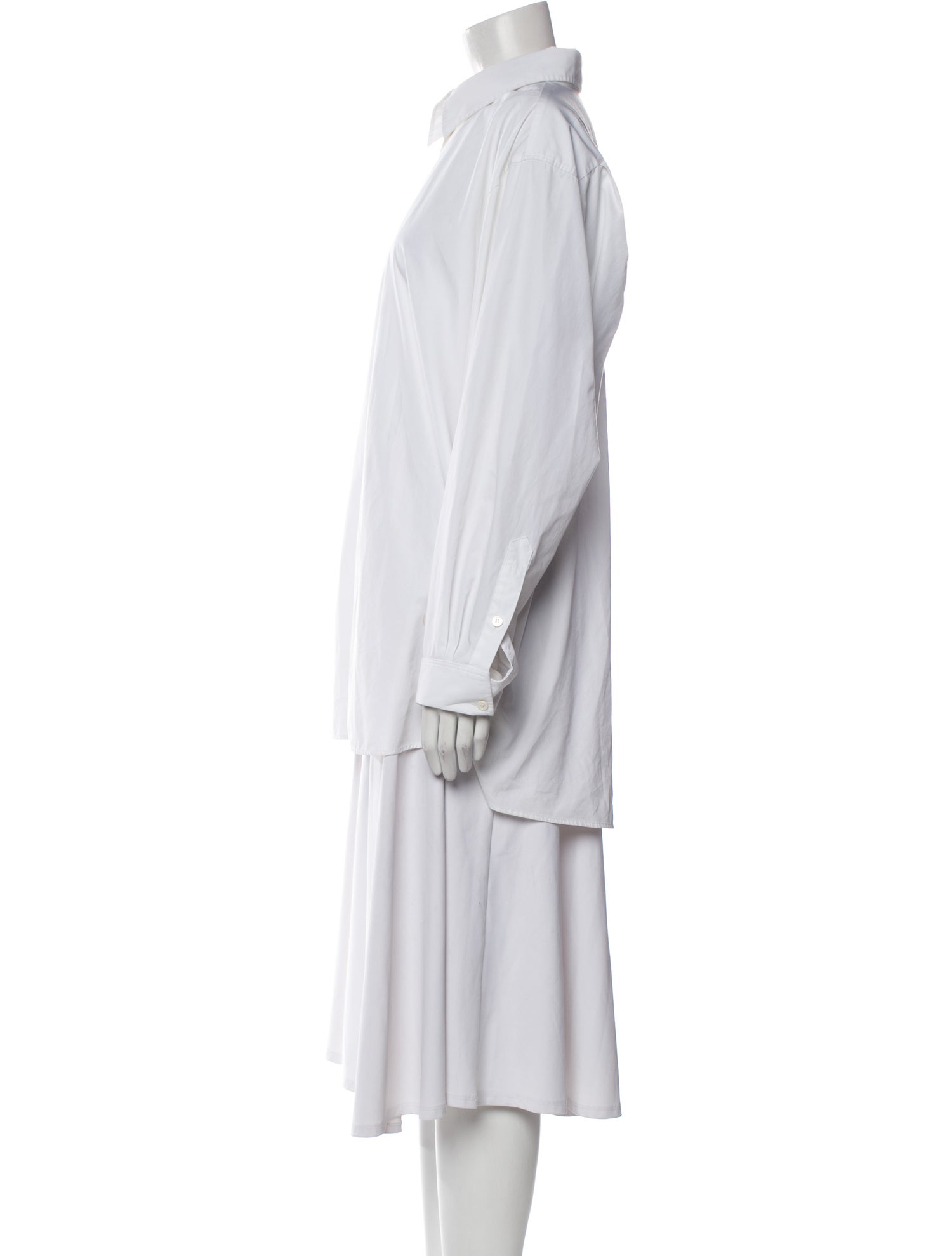 Nina Ricci Long Sleeve Button-Up Top