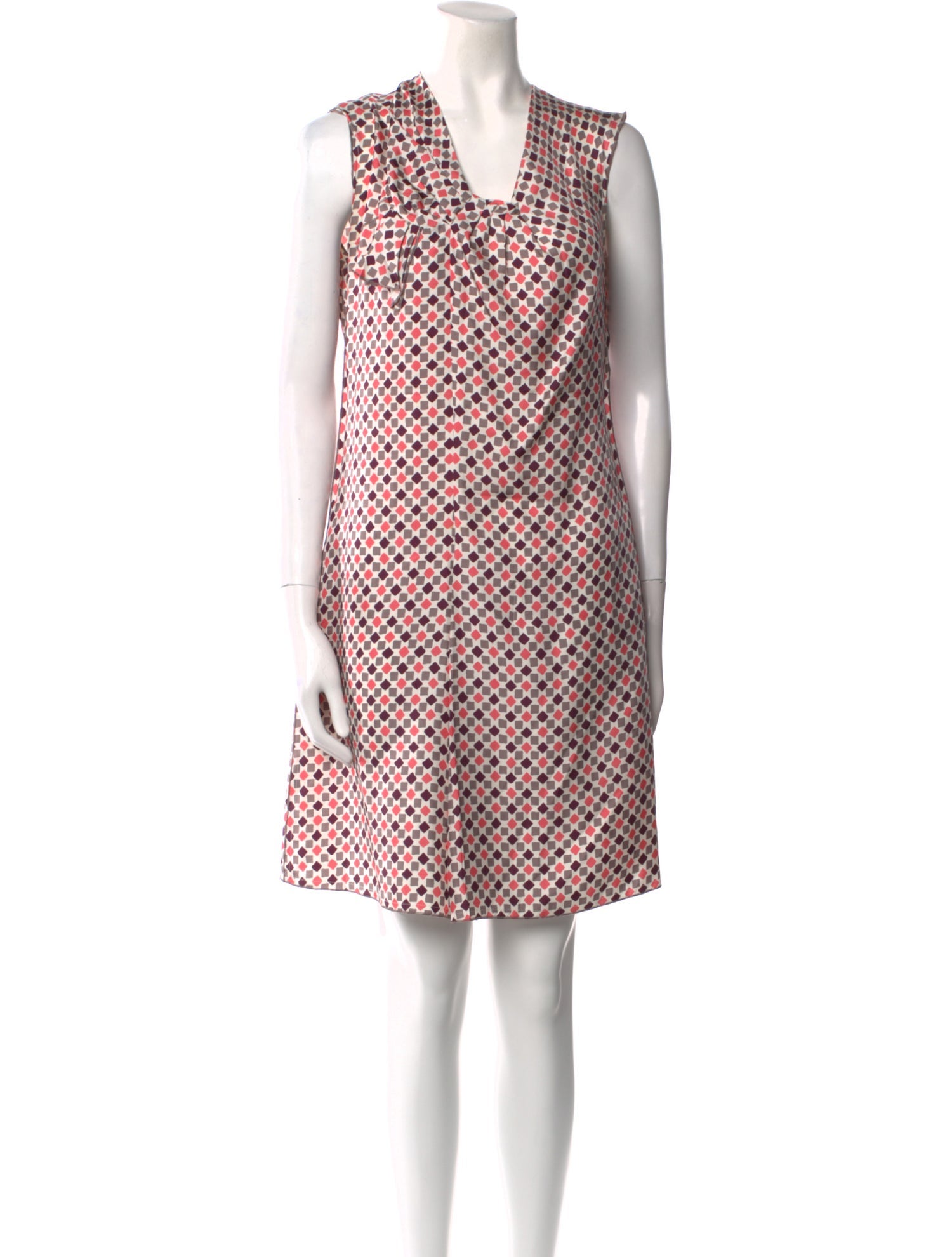 Nina Ricci Silk Knee-Length Dress