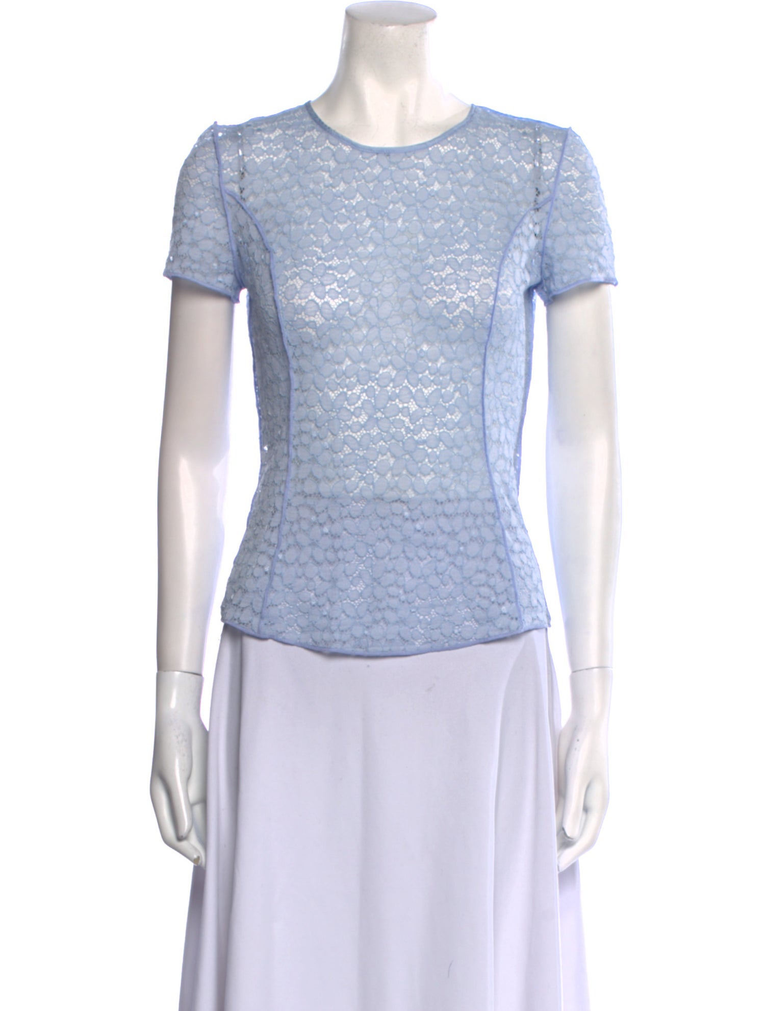 Nina Ricci Crew Neck Short Sleeve T-Shirt