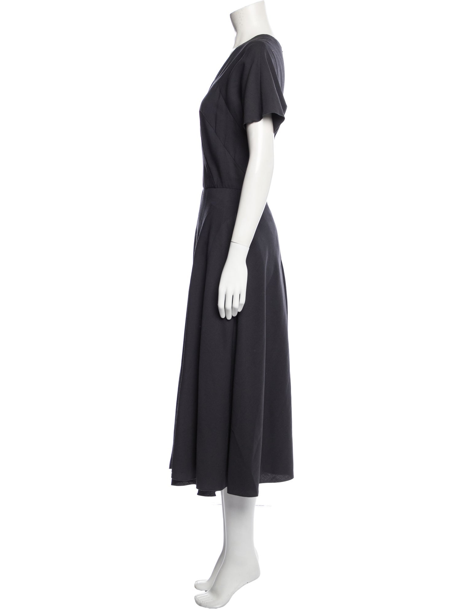 Nina Ricci Wool Long Dress