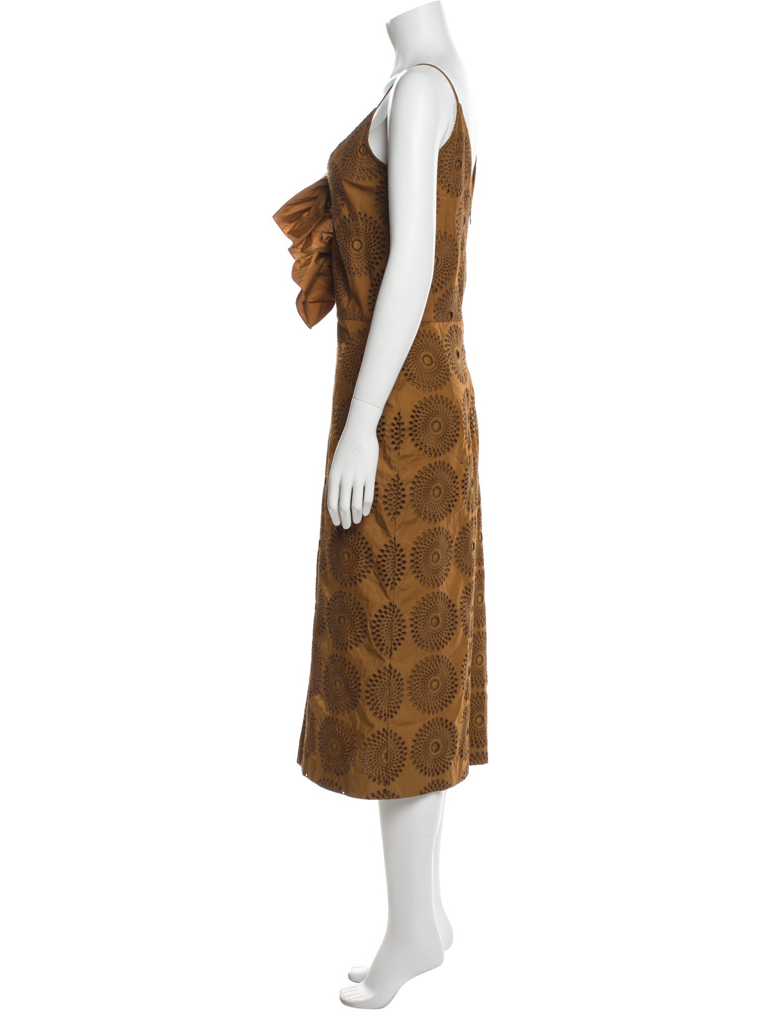 Nina Ricci Printed Midi Length Dress