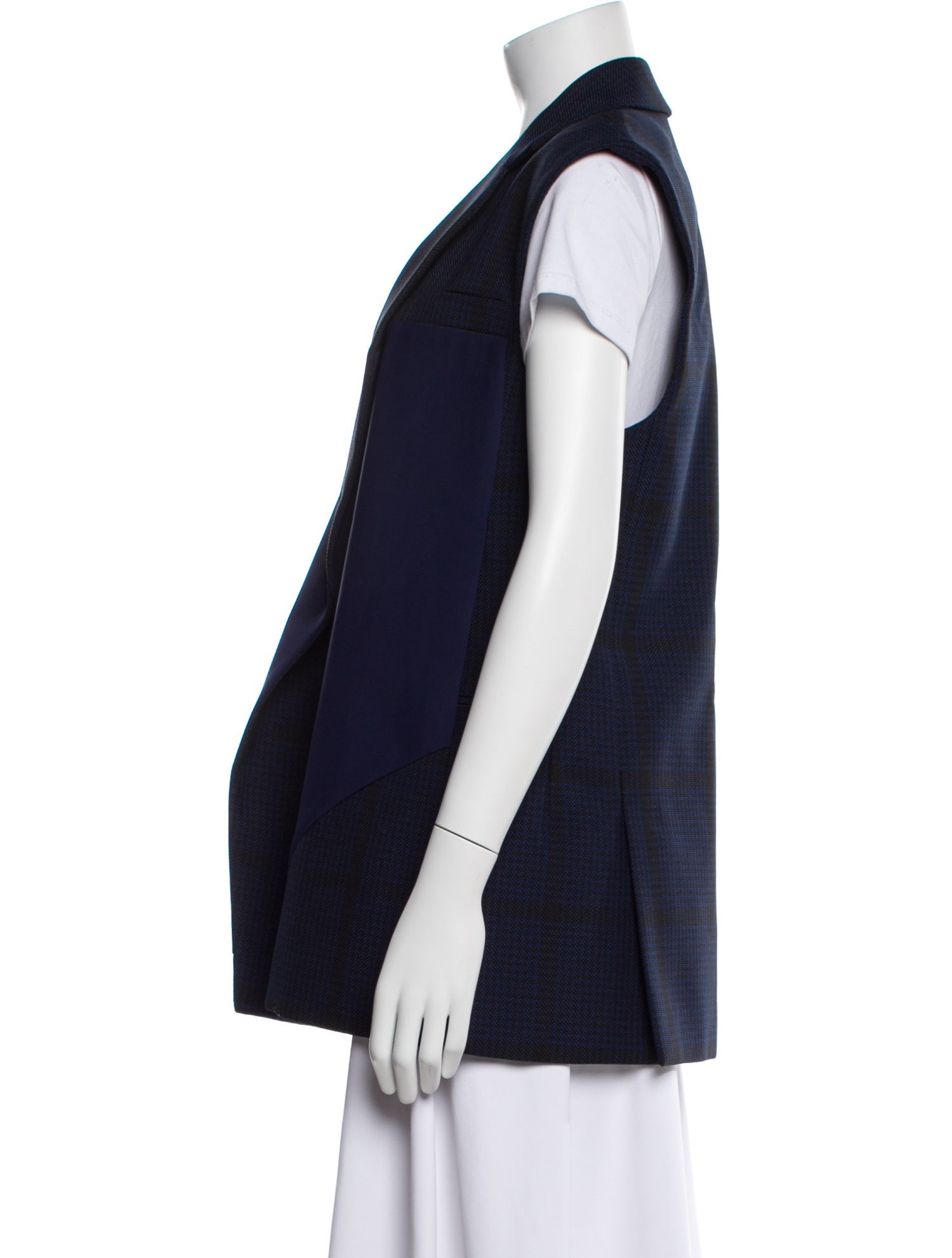 Nina Ricci Plaid Print Coat