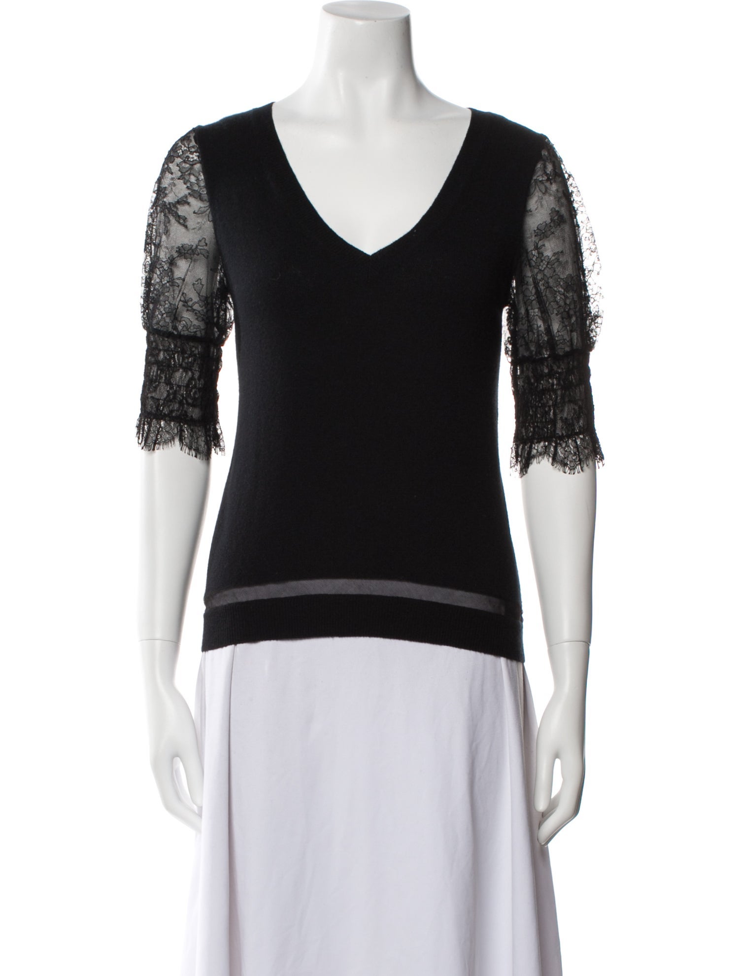 Nina Ricci Cashmere V-Neck Sweater